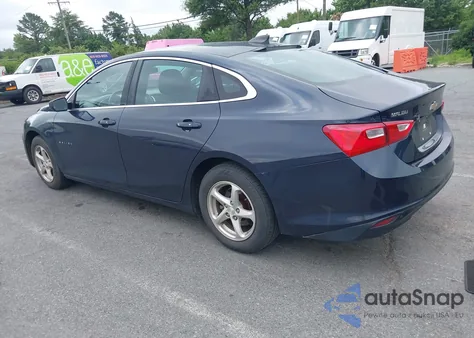 2016 Chevrolet Malibu Ls из США, поврежденный, VIN 1G1ZB5ST9GF298263